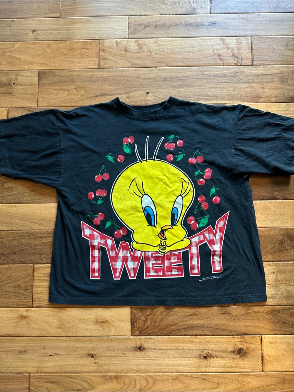 Vtg 95’ Warner bros. Tweety bird  T single stitch made in USA